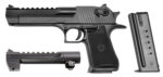 Magnum Research DE50WB6 Desert Eagle Mark XIX Conversion Combo 44 Rem Mag, 50 AE 6" 7+1, 8+1 Black Carbon Steel Frame & Slide Black Rubber Grip 2 35195