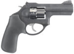 Ruger 5435 LCRx 22 LR 3" Matte Black Barrel, 8rd PVD Finished Cylinder, Matte Black 7000-Series Aluminum Frame, Hogue Tamer Monogrip 2 35416