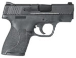 Smith & Wesson 11812 M&P Shield M2.0 Micro-Compact Frame 40 S&W 6+1/7+1, 3.10" Black Armornite Stainless Steel Barrel & Serrated Slide, Matte Black Polymer Frame, Thumb Safety 2 45100