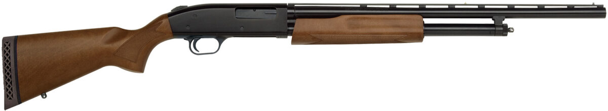 Mossberg 54132 500 Bantam Youth 20 Gauge Pump 3" 5+1 22" Blued Vent Rib Barrel, Blued Steel Receiver, Fixed Hardwood Stock, Right Hand, Accu-Set Chokes 1 46897