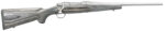Ruger 17111 Hawkeye Compact Compact 7mm-08 Rem 4+1 16.50" Matte Stainless Steel Barrel, Integral Scope Mounts Stainless Steel Receiver, Black Fixed Laminate Stock 2 57311