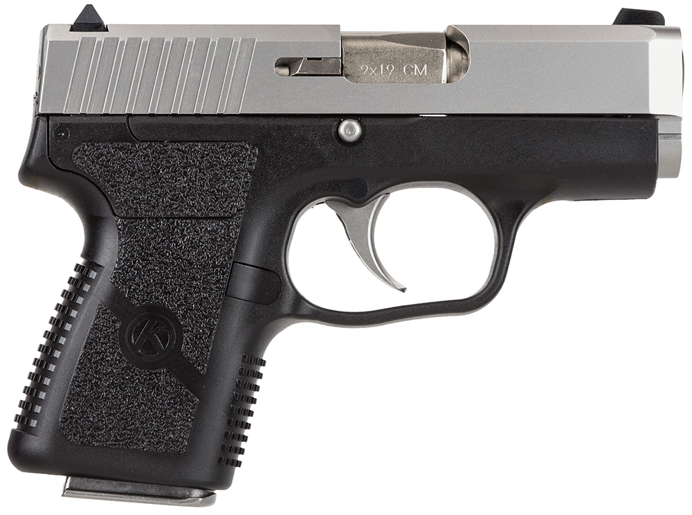 Kahr Arms CM9093 CM9 9mm Luger 6+1, 3.10" Stainless Steel Barrel, Matte Serrated Stainless Steel Slide, Black Polymer Frame, Black Textured Polymer Grip, No Safety, Right Hand 1 76031