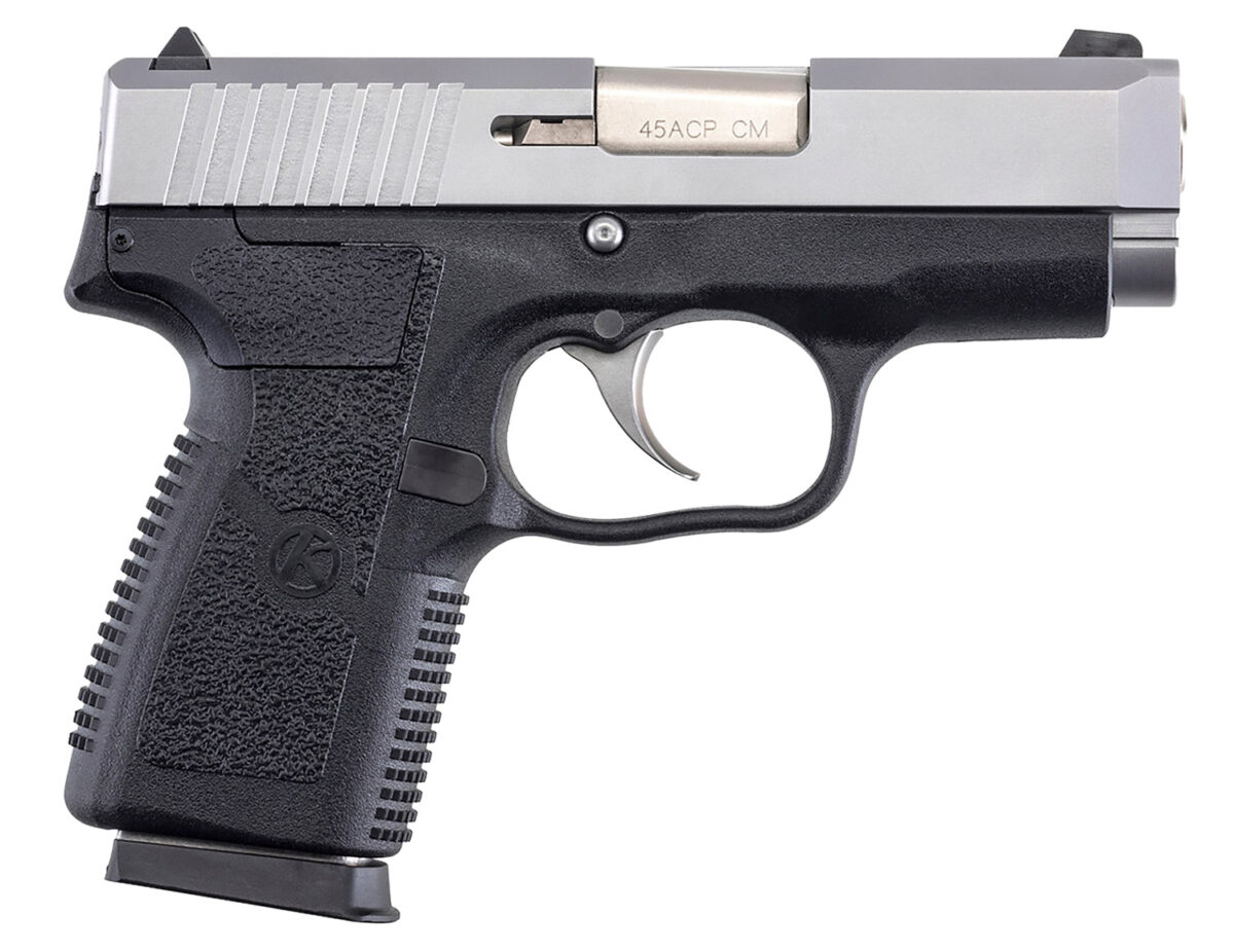 Kahr Arms CM4543 CM45 45 ACP 5+1 3.30" Serrated Steel Barrel, Matte Stainless Serrated Steel Slide, Black Polymer Frame, Black Textured Polymer Grip, No Safety, Right Hand 1 83991