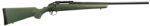 Ruger 6973 American Predator Full Size 6.5 Creedmoor 4+1 22" Matte Black Threaded Barrel, Matte Black Steel Receiver w/Picatinny Rail, Moss Green Fixed Synthetic Stock 2 93389