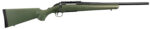 Ruger 6974 American Predator Full Size 308 Win 4+1 18" Matte Black Threaded Barrel, Matte Black Steel Receiver w/Picatinny Rail, Moss Green Fixed Synthetic Stock 2 93390