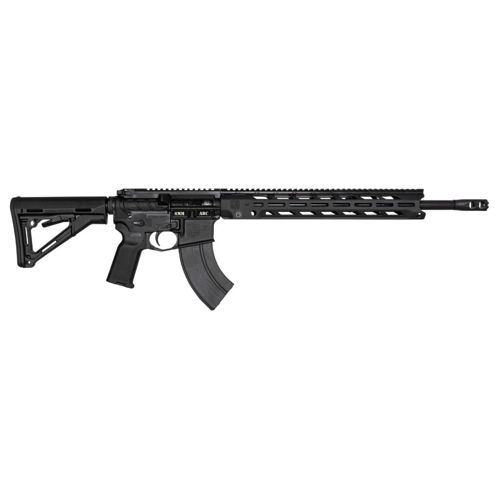 Diamondback Obsidian DB15 AR Rifle - Black | 6mm ARC | 18" Barrel | 15" M-LOK Handguard 1 db1784v001