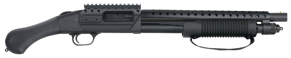 Mossberg 50648 590 Shockwave SPX 12 Gauge 3" 14.38" 5+1 Blued Black Fixed Raptor Birdshead Grip 1 109195