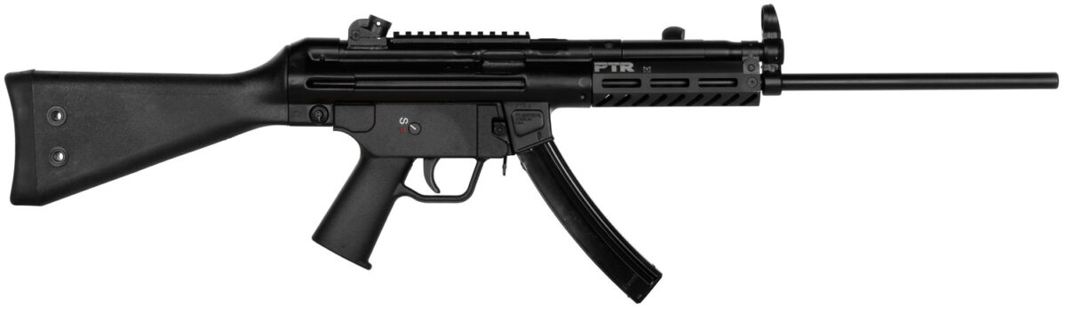 PTR 608 9R Carbine 9mm Luger 30+1 16.20" Black Stainless Steel Barrel, Black Picatinny Rail Aluminum Receiver, M-LOK Handguard, Fixed Black Synthetic Stock, Black Polymer Grip 1 110252