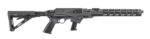 Ruger 19122 PC Carbine 9mm Luger 17+1 16.12" Threaded/Fluted Barrel, Type III Hard Coat Anodized Aluminum Alloy Receiver, Adjustable Magpul MOE Stock, M-LOK Accessory Slots, Optics Ready 2 118087