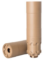 Rugged Suppressor OBSFDE9 Obsidian9 9mm Luger 1.37" Flat Dark Earth Cerakote 17-4 Stainless Steel 1/2"-28 tpi 2 118902
