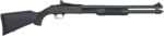Mossberg 50699 590 Persuader 20 Gauge 8+1 3" 20" Cylinder Bore Barrel, Matte Blued Metal Finish, Drilled & Tapped Receiver, Ghost Ring Sight, Synthetic Stock 2 120427