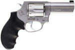 Taurus 285639NS 856 Defender 38 Special +P Caliber with 3" Barrel, 6rd Capacity Cylinder, Overall Matte Finish Stainless Steel, Finger Grooved Black Hogue Rubber Grip & Night Front Sight 2 121947