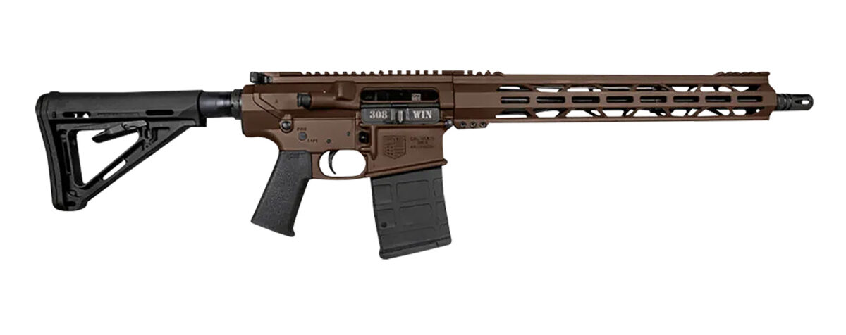 Diamondback DB1018C071 DB10 308 Win 16" 20+1 Midnight Bronze Magpul MOE Carbine Stock Black Magpul MOE-K Grip 15" M-Lok 1 141149