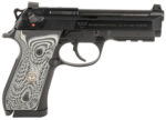 Wilson Combat BER-92CT-9 92G Centurion 9mm Luger 20+1 4.25" Target Crown Barrel, Black Steel Serrated Slide, Black Steel Frame w/Picatinny Rail, Black/Gray G10 Grip, Ambidextrous 2 153820