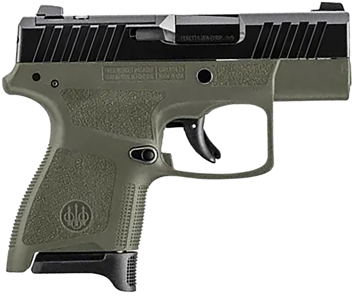 Beretta USA JAXN9278A1 APX A1 Carry Micro-Compact Frame 9mm Luger 8+1 3" Blued Steel Barrel, Black Serrated Steel Slide, OD Green Polymer Frame, Polymer Grip 1 153863