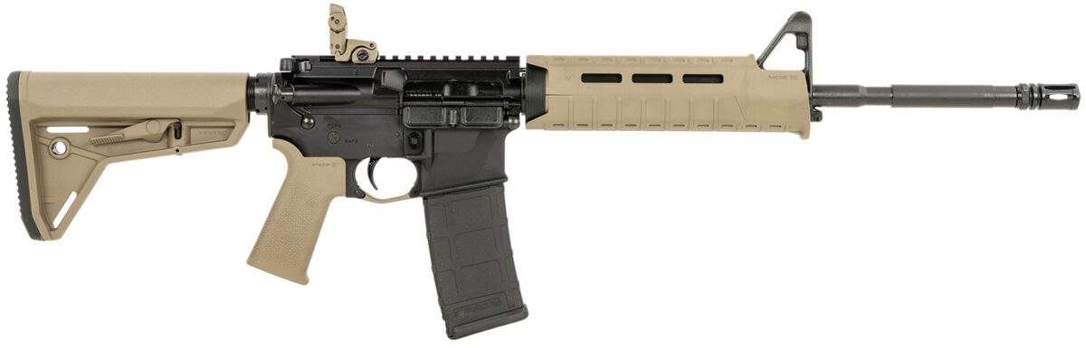 Colt Mfg CR6920MPSFDE M4 Carbine 5.56x45mm NATO 30+1 16.10", Black Rec, FDE Magpul Furniture, SL Carbine Stock & Grip, Vertical Grip, MBUS Rear Sight 1 156399