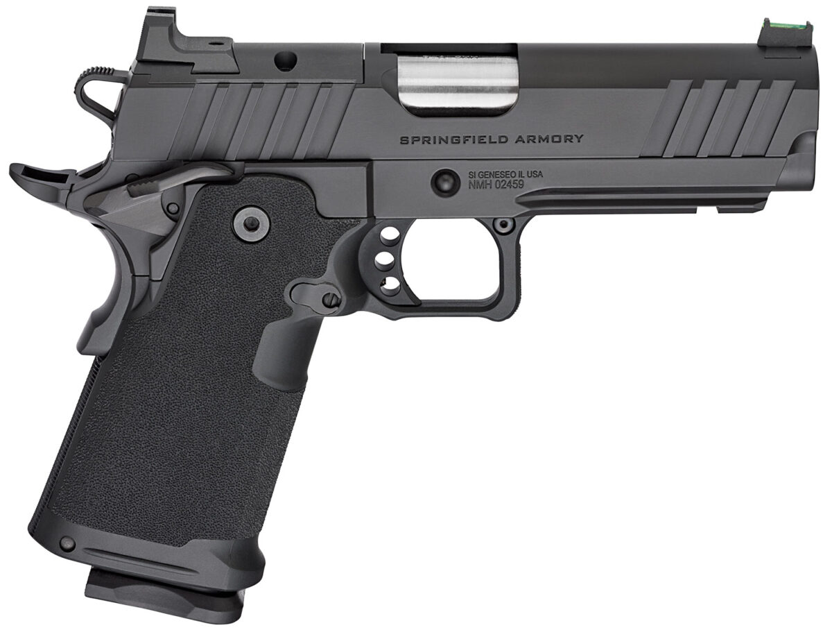 Springfield Armory PH9117AOSLC 1911 DS Prodigy 9mm 10+1 4.25" Black Cerakote Optic Ready/Serrated Carbon Steel Slide Black Cerakote Polymer Grip Ambidextrous 1 168543