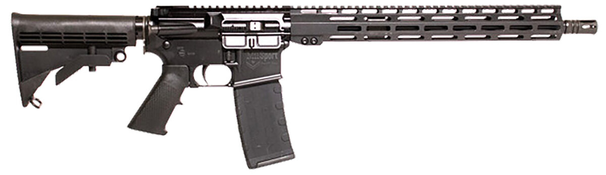 ATI ATIMS556ML15 Mil-Sport 5.56x45mm NATO 16" 30+1 Black Rec Black Adjustable Alpha Stock Black Polymer Grip Right Hand 1 171260