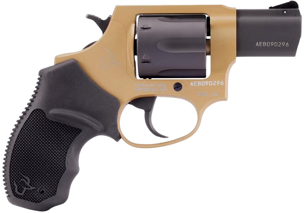 Taurus 2-85621ULC30 856 Ultra-Lite 38 Special 6rd 2" Matte Black Cylinder Cerakote Sabre Sand Transfer Bar Safety 1 174528