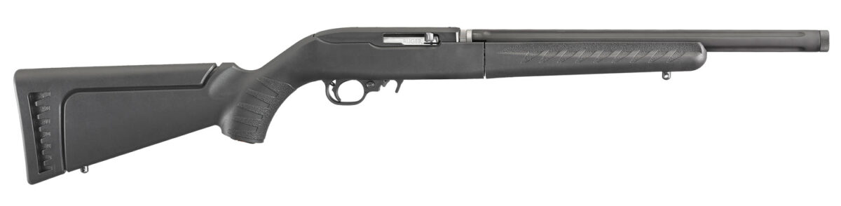 Ruger 21133 10/22 Takedown Full Size 22 LR 10+1 16.12" Satin Black Fluted Threaded Barrel & Receiver, Black Synthetic Ruger Modular System Stock, Right Hand 1 5100