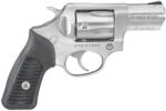 Ruger 5718 SP101 357 Mag 5rd 2.25" Satin Stainless Steel Barrel, Cylinder & Frame, Black Rubber Grip, Transfer Bar Safety, Exposed Hammer 2 70240