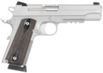 Sig Sauer 1911R45SSSCA 1911 Full Size *CA Compliant 45 ACP Caliber with 5" Barrel, 8+1 Capacity, Overall Stainless Steel Finish, Picatinny Rail/Beavertail Frame, Serrated Slide & Blackwood Grip 2 79469