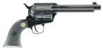 Chiappa Firearms CF340160D SAA 1873 Medium Frame 22 LR/22 WMR 10 Shot, 5.50" Blued Steel Barrel, Blued Steel Frame, Blued Cylinder, Black Polymer Grip, Exposed Hammer 2 88308