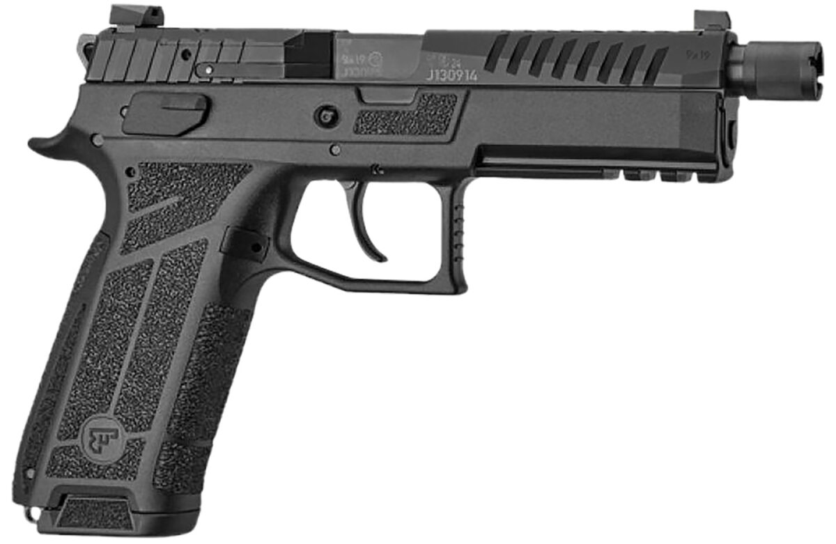 CZ-USA 91671 P-09 F Nocturne SR Full Size Frame 9mm Luger 21+1 5.30" Optic Ready/Serrated 1 177766