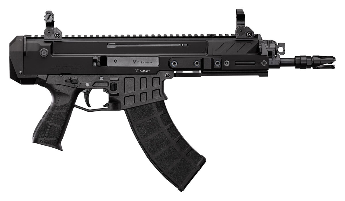 CZ-USA 91460 Bren 2 MS 7.62x39mm 30+1 9.50" Black Steel Barrel, Black Aluminum Receiver w/Picatinny Rail, Carbon Fiber/Polymer Frame, Black Stippled Grip, Right Hand 1 107692