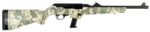 Ruger 19107 PC Carbine 9mm Luger 17+1 16.12" Threaded/Fluted Barrel, Type III Hard Coat Anodized Aluminum Alloy Receiver, Green Digital Camo Stock, Optics Ready 2 108132