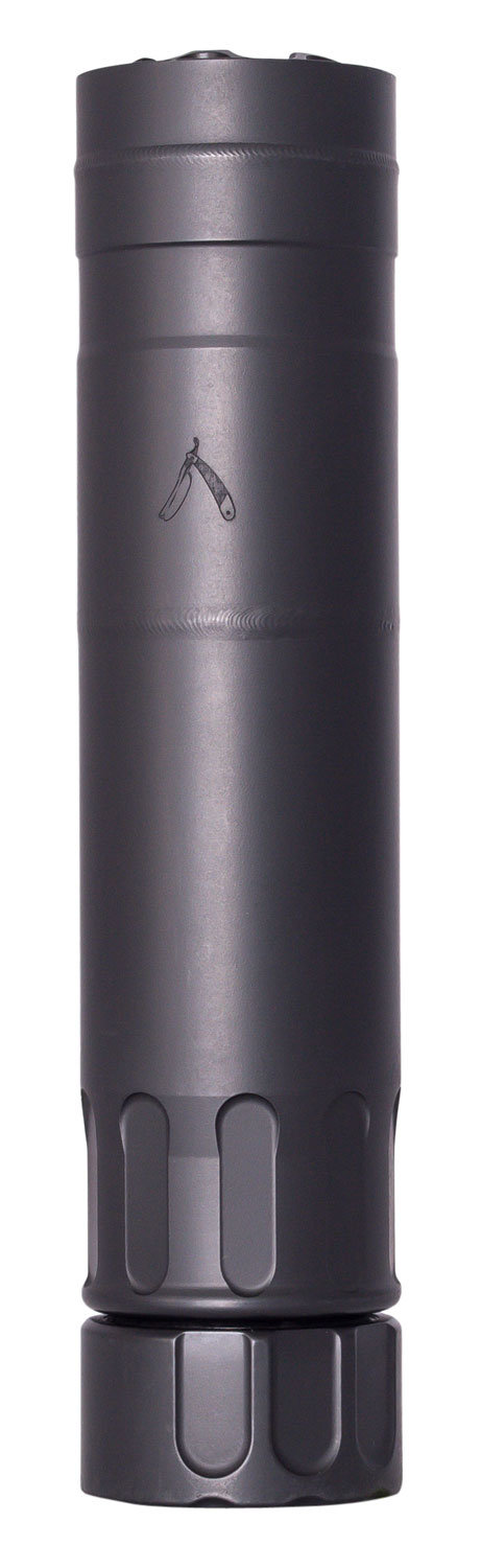 Rugged Suppressors RZR01762 Razor762 7.62mm 1.50" Diameter, Stainless Steel, Black Cerakote Finish, 5/8"-24 tpi 1 118897 2