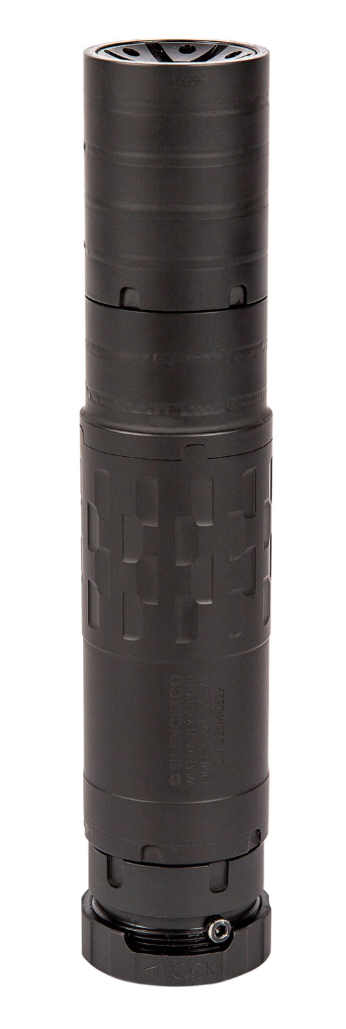 SilencerCo SU4735 Omega 36M 36 Cal 1.57" Diameter Black Cerakote Titanium/Stainless Steel 1 119524