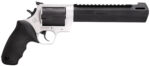 Taurus 2460085RH Raging Hunter 460 S&W Mag 5rd 8.37" Matte Black Oxide Cylinder & Barrel Matte Stainless Steel Frame Black Rubber with Integrated Cushion Insert Grip 2 131304