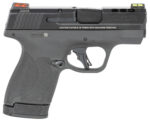 Smith & Wesson 13255 Performance Center M&P Shield Plus EDC 9mm Luger 3.10" Ported 10+1,13+1 Black Matte Black Armornite Stainless Steel Ported Slide Black Polymer Grip (Manual) FO Sights 2 134515