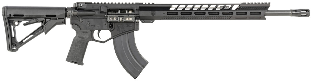 Diamondback DB1732N001 DB15 6.5 Grendel 18" 5+1,28+1 Black Adjustable Magpul CTR Stock Black Magpul MOE K2 Grip with Black Gold Lower 15" M-Lok 1 141104