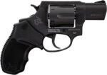 Taurus 232721 327 Small Frame 327 Federal Mag 6rd 2" Matte Black Carbon Steel Barrel, Cylinder & Frame, Black Finger Groove Rubber Grip, Hammer Safety 2 142149