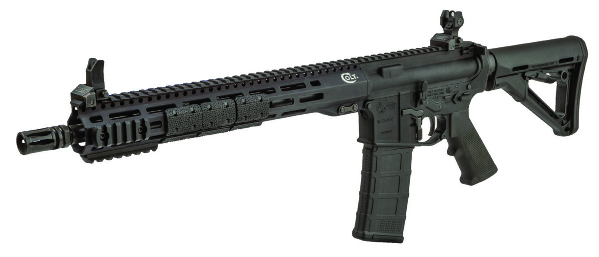 Colt Mfg CM55616M5S M5 Carbine Sentry 5.56x45mm NATO 30+1 16.10" Barrel, Black Hard Coat Anodized Metal Finish, Black Collapsible Stock, Black A2 Grip 1 147030