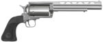 Magnum Research BFR45LC4106 BFR SAO 45 Colt (LC) or 410 Gauge, 7.50" Vent Rib Barrel, 6rd Cylinder, Brushed Stainless Steel, Black Hogue Rubber Grip 2 149008