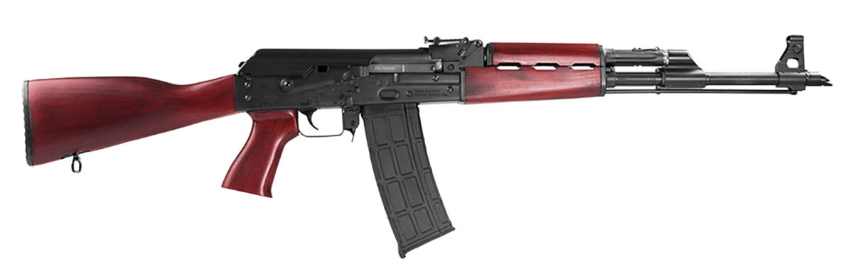 Zastava Arms Usa ZR90556SR PAP M90 5.56x45mm NATO 18.25" 30+1, Black, Serbian Red Wood Furniture 1 149529