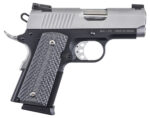 Magnum Research DE1911UTT Desert Eagle 1911 U 45 ACP 6+1 3" Stainless Serrated Slide, Two-Tone w/Black Finish Aluminum Frame w/Beavertail, Black/Gray G10 Grips 2 150472