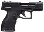 Taurus 1TX2213110 TX22C Compact 22 LR 10+1 3.60" Matte Black Steel Barrel, Black Hard Coat Anodized Serrated Aluminum Slide, Black Polymer Frame w/Picatinny Rail Black Polymer Grips 2 150719