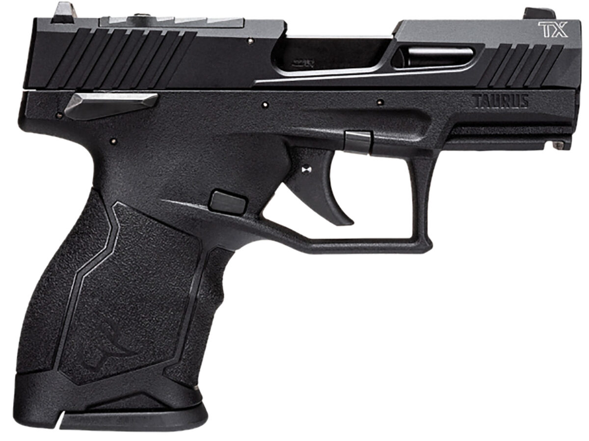 Taurus 1TX2233110 TX22C Compact 22 LR 10+1 3.60" Black Barrel, Slide & Polymer Frame, Rubber Grips 1 150892