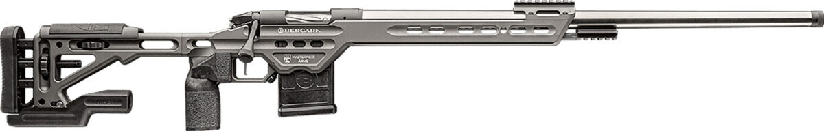 Bergara Rifles BPR25-65CM Premier Competition 6.5 Creedmoor 10+1 26" Stainless 16.12" Heavy Barrel, Graphite Black Cerakote Steel Receiver, Tungsten MPA BA Competition Chassis Stock 1 151102