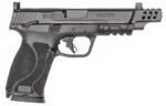 Smith & Wesson 13915 M&P PC M2.0 Full Size 10mm Auto 15+1 5.60" Black Armornite Ported Stainless Steel Barrel, Black Armornite Optic Cut/Serrated Stainless Steel Slide & Polymer Frame w/Picatinny Rail 2 156638 1