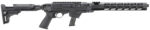 Ruger 19140 PC Carbine 9mm Luger 17+1 16.12" Threaded/Fluted Barrel, Black, Reversible Folding Stock, M-LOK Handguard, Optics Mount 2 161156