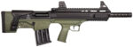 ATI ATIG20BDG Bulldog 20 Gauge Semi-Auto 3" 5+1 18.50" Black Steel Barrel, Black Aluminum Receiver, Picatinny Mount, Green Fixed Bullpup Stock 2 161765