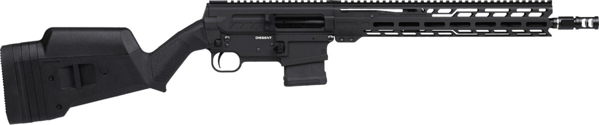CMMG 30A5C0FAB Dissent BR4 *CA Compliant 300 Blackout 10+1 14.50" Black Nitride Threaded Barrel, Black Armor Cerakote Picatinny Rail Aluminum Receiver, Magpul SGA Black Synthetic Stock 1 168188