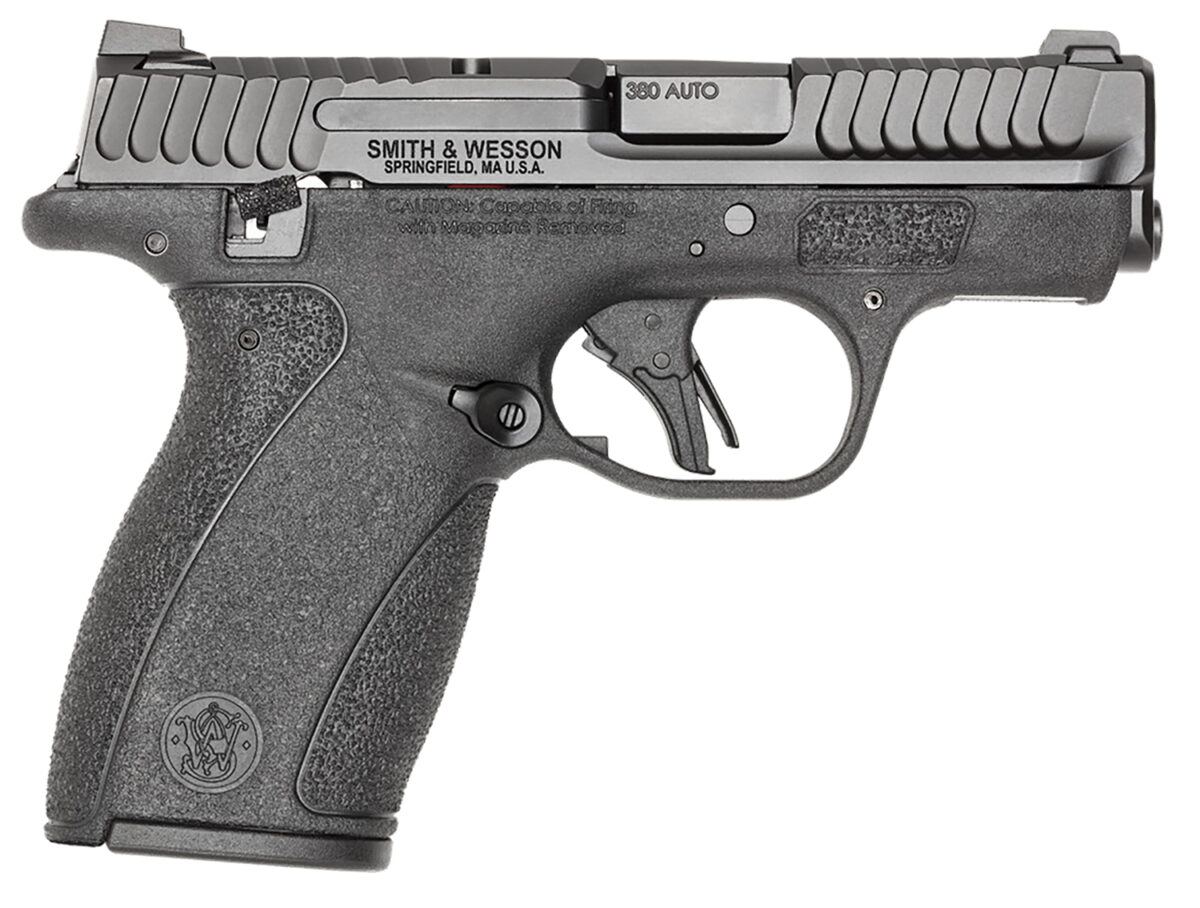 Smith & Wesson 14192 Bodyguard 2.0 Micro Frame 380 ACP 10+1 2.75" Black Armornite Stainless Steel Barrel & Serrated Slide, Black Armornite Polymer Frame, Textured Grip, Thumb Safety 1 169889