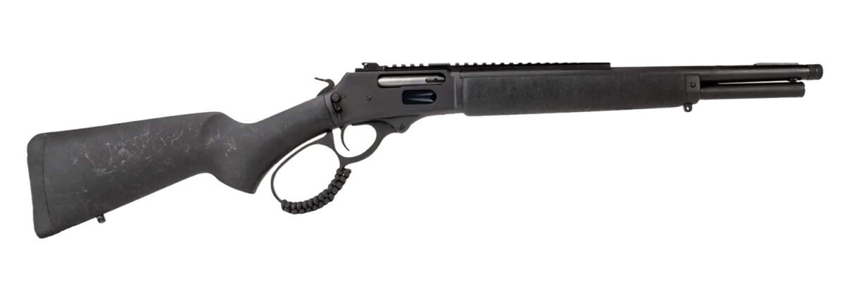 Rossi 950454161TB R95 Trapper 454 Casull 7+1 16.50" Black Oxide Threaded Barrel, Black Oxide Picatinny Rail Alloy Steel Receiver, Fixed Black Polymer Stock 1 170098