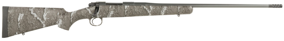 Kimber Mfg, Inc 3700820 Hunter Pro Desolve 308 Win 3+1 22" Satin Match Grade Barrel, Satin Stainless Steel Receiver, Desolve Blak Fixed Polymer Stock, Bipod 1 170659